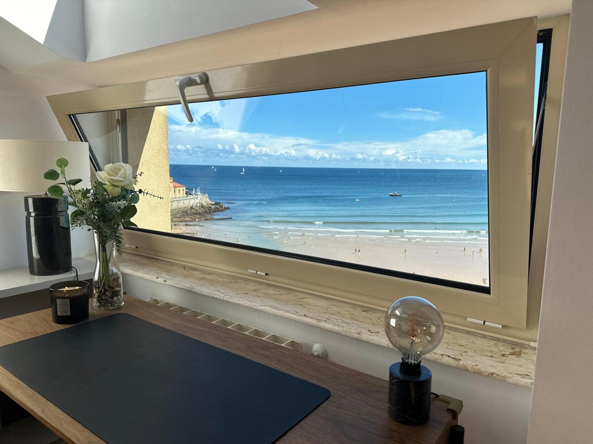 Bustos Home Apartamento Хихон Экстерьер фото