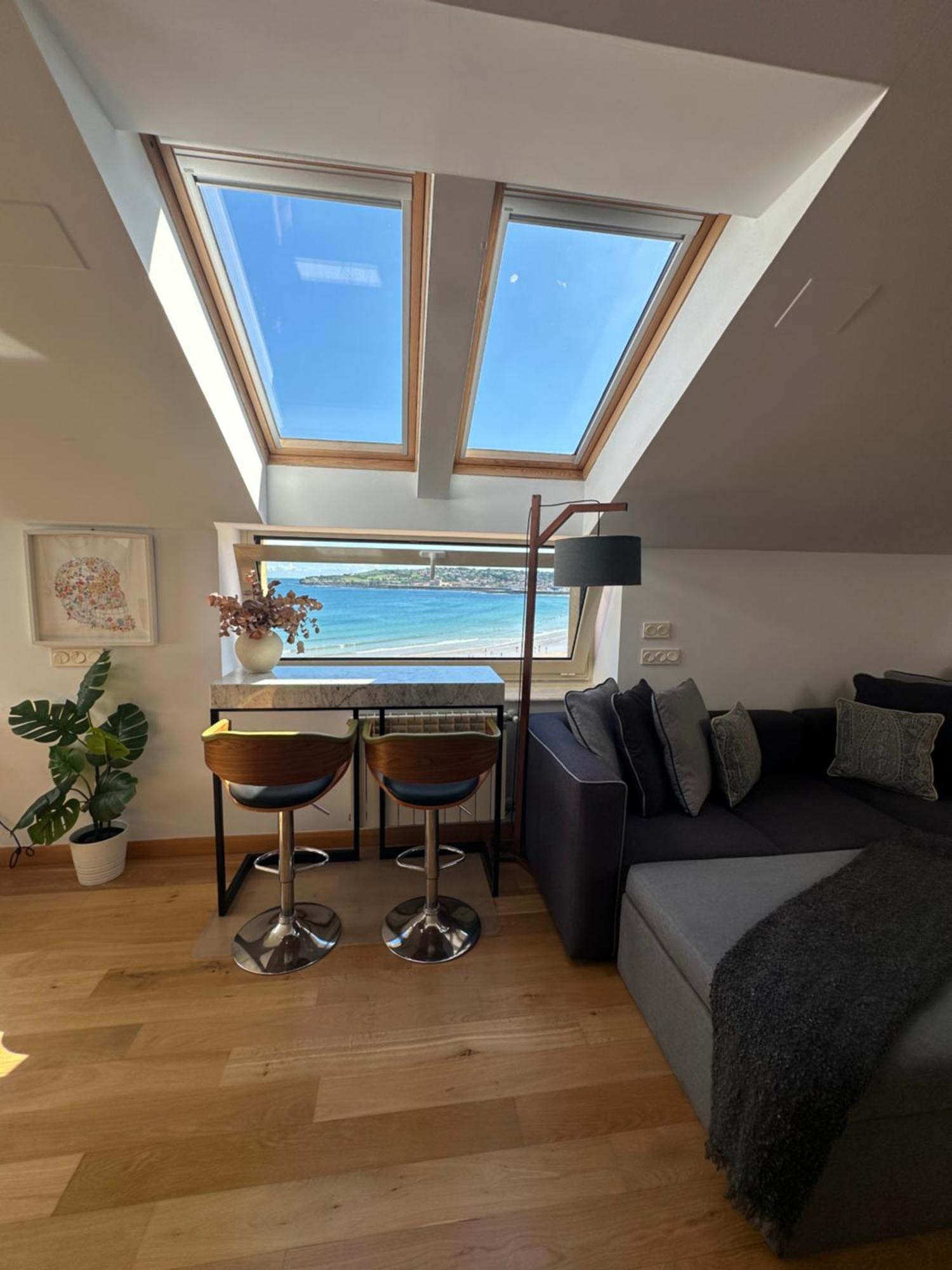 Bustos Home Apartamento Хихон Экстерьер фото
