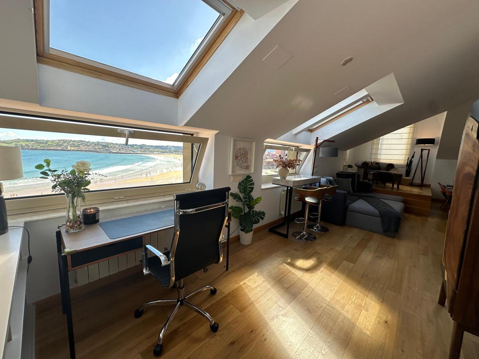 Bustos Home Apartamento Хихон Экстерьер фото